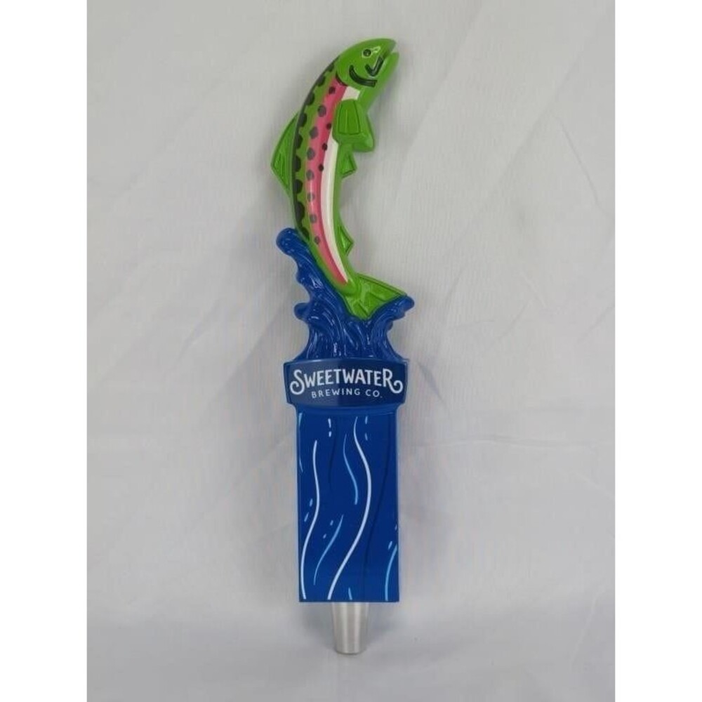 SweetWater Brewing Co. Rainbow Trout Fish Beer Tap Handle – Mancave Bar Decor